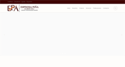 Desktop Screenshot of epaconsultoria.com